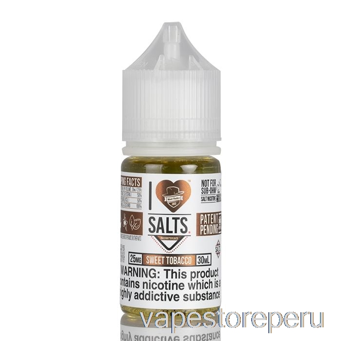 Vape Tabaco Dulce Desechable - Me Encantan Las Sales - 30ml 25mg